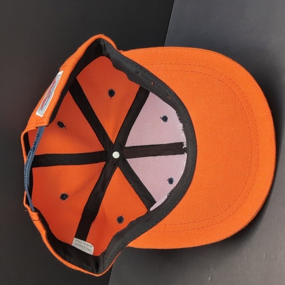 NFL Budweiser Denver Broncos Mens Orange Snapback Hat. - Picture 5 of 6